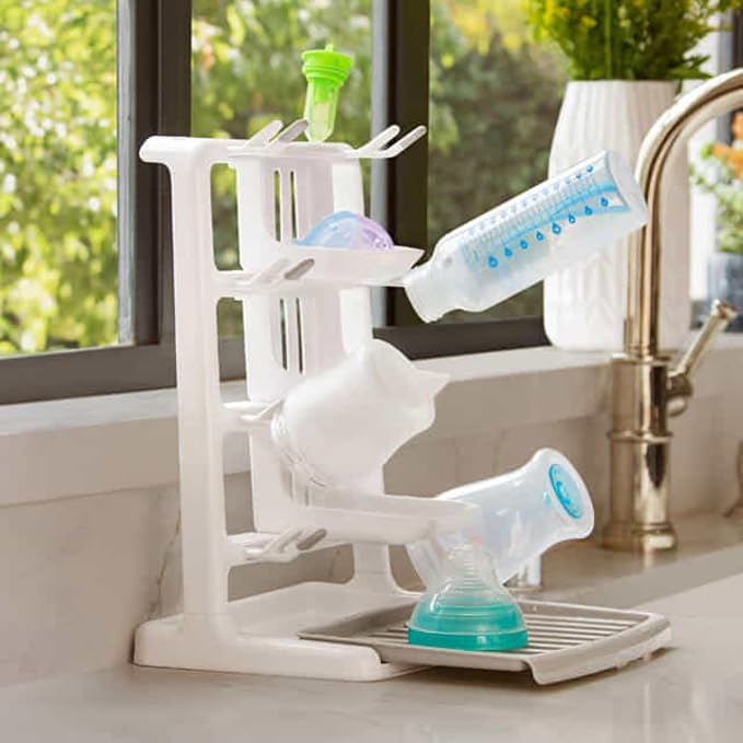 Munchkin® Tidy Dry™ Space Saving Vertical Bottle Drying Rack - Image 3