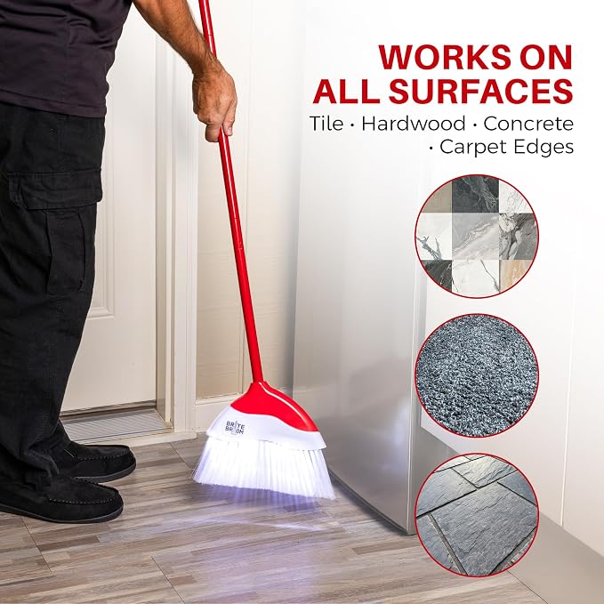 Indoor Broom with LED Lights | Angle Broom - Image 6