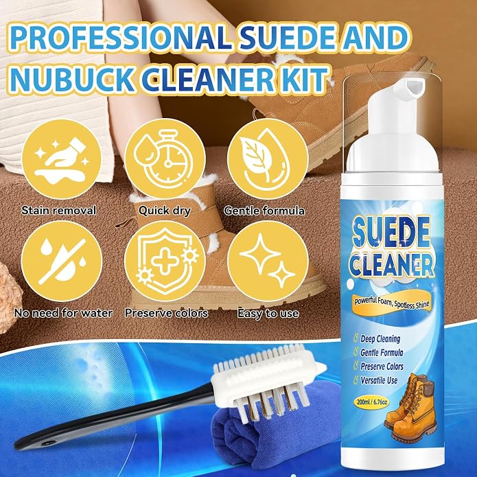 Bondtech Suede Shoe Cleaner Kit, Nubuck & Suede Cleaner - Image 4