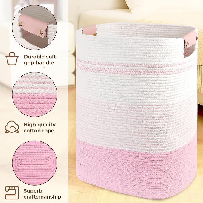 Laundry Basket with Handles - Image 4