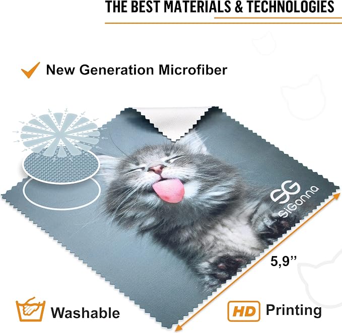 Microfiber Cleaning Cloth for Glasses - Image 2