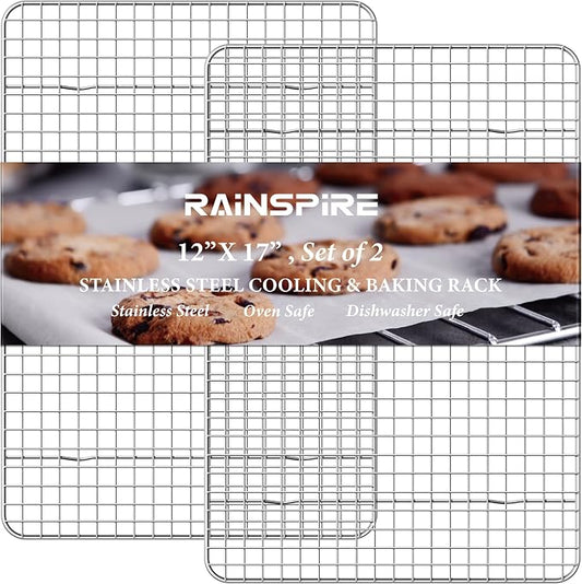 Rainspire Cooling Rack Stainless Steel, Heavy Duty Cooling Racks by Rainspire