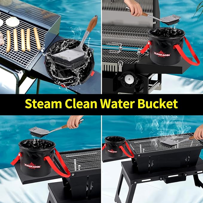 Grill Brush Collapsible Water Bucket - Image 3