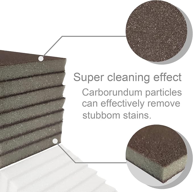 Carborundum Sponge Nano Emery Sponges Caspian Stone Pot Clean Brush Rust Eraser - Image 4