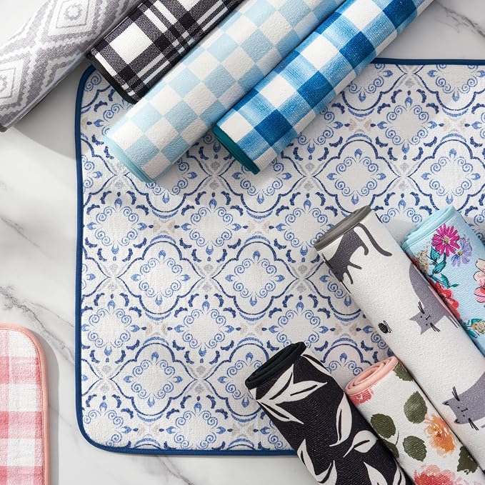 FRESHMINT Printed Dish Drying Mats - Image 8