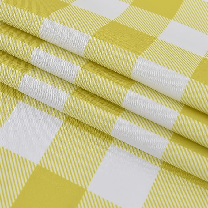 Classic Gingham Buffalo Tablecloth Fabric - Image 7