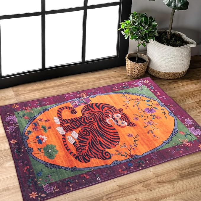 Vintage Tibetan Rug by CILEPMID-TimelessComfort