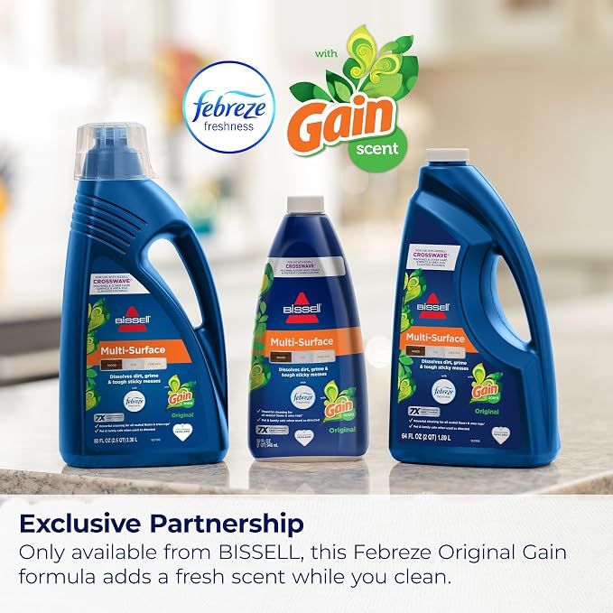 Bissell® Multi-Surface with Febreze + Gain, 80 oz, Safe of Sealed Hard Floors - Image 6
