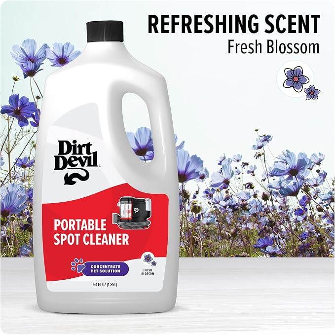 Dirt Devil Pet Portable Spot Cleaner Solution, 64 oz., Fresh Blossom Scent - Image 8