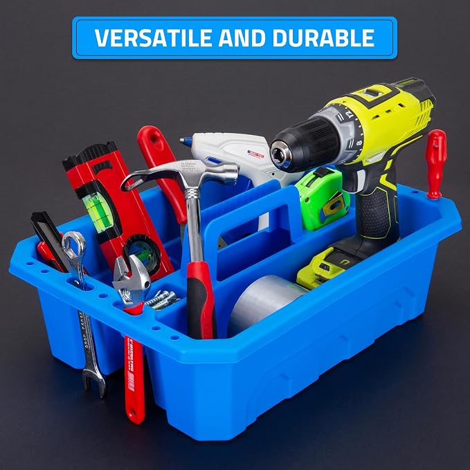 CANOPUS Storage Tray Tote with Functional Holes - Image 4