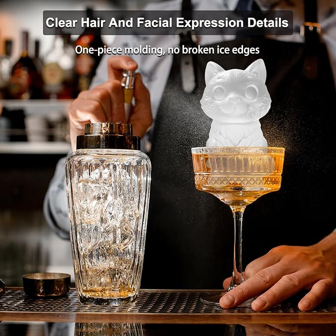 3D Cat Ice Cube Silicone Molds Tray - Image 3