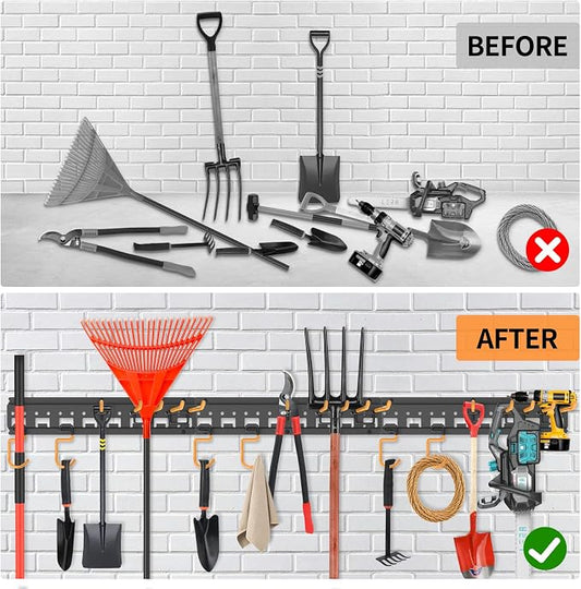 Garden Tool Organizer Wall Mount - Image 2