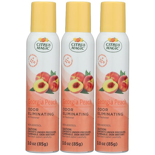 Citrus Magic Odor Eliminating Air Freshener Spray, Georgia Peach by CitrusMagic