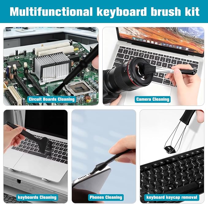 6PCS Keyboard Brush Cleaner Kit - Image 6