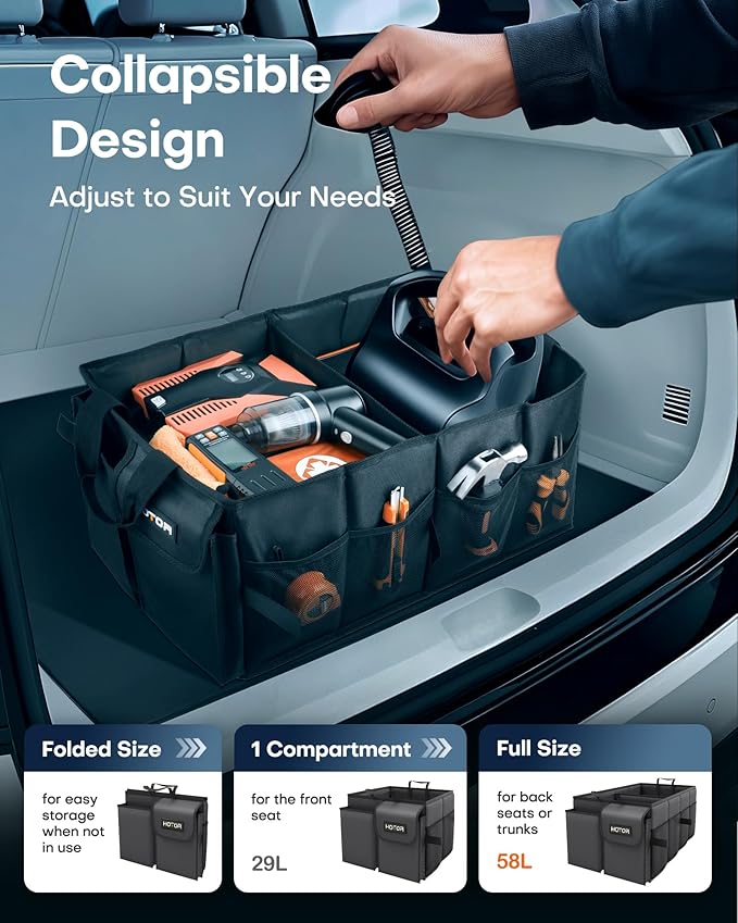 HOTOR Foldable Trunk Organizer - Image 5