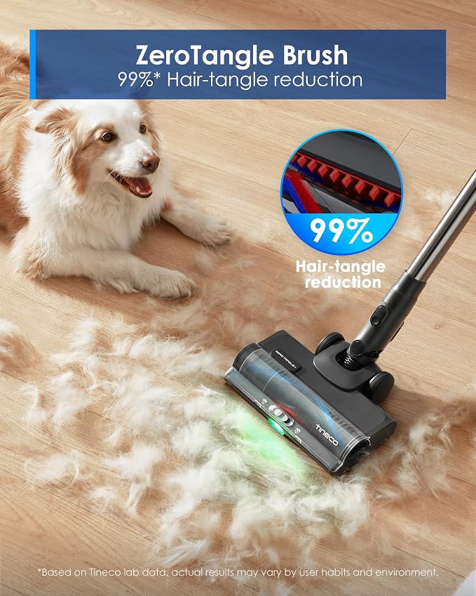 Tineco Pure ONE S50 Pro Cordless Stick Vacuum Cleaner, 200AW Powerful Suction - Image 6