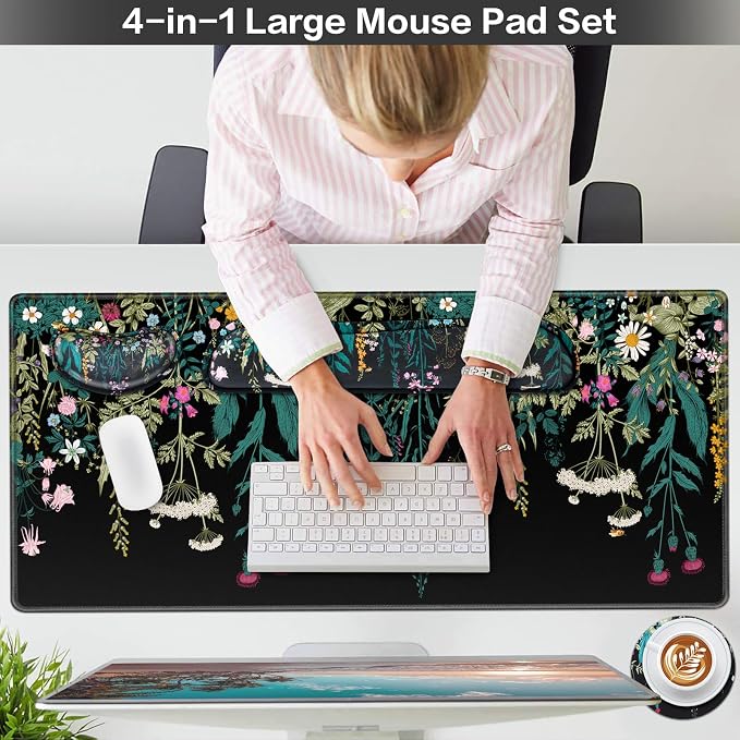 Desk Mat, Large Gaming Mouse Pad - Image 2