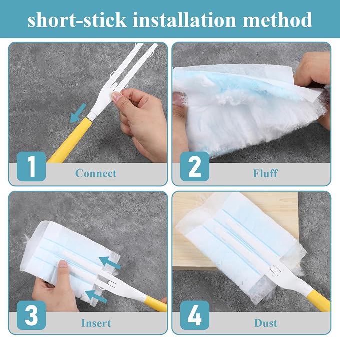 60 Count Electrostatic Duster Refills, 360 Heavy Duty Compatible - Image 4