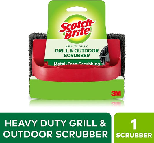 Scotch-Brite Heavy Duty Outdoor Scrubber, Patio Bricks, BBQ Tools and Charcoal - Image 2