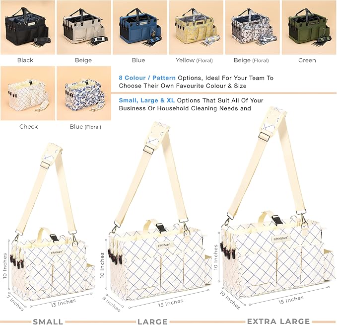 FifthStart Cleaning Caddy for Cleaning Supplies - Image 5