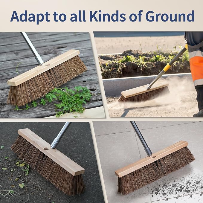 18" Push Broom Outdoor Heavy Duty - Image 6