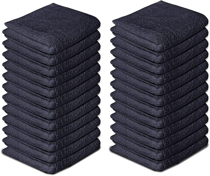 Softolle 100% Cotton Washcloths 60 Pack Soft, Highly Absorbent Washcloth - Image 2