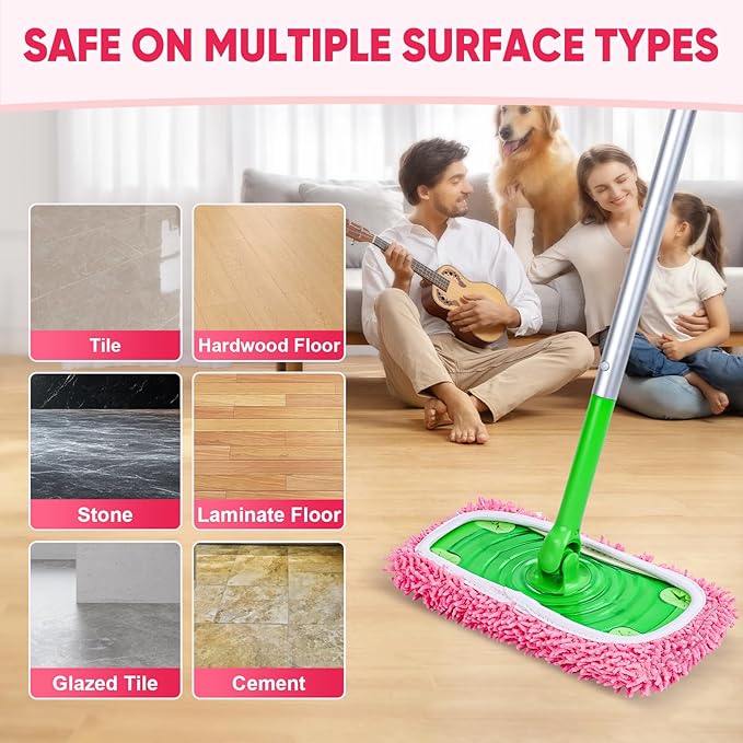 6 Pack Reusable Mop Pads Compatible - Image 5