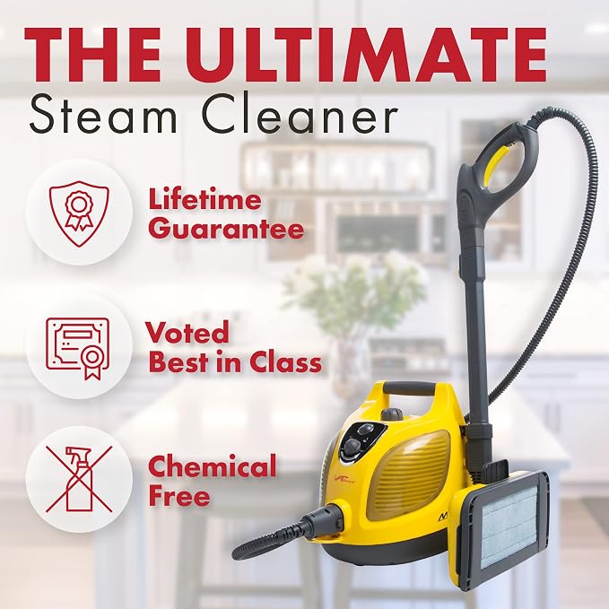 Vapamore MR-100 Primo Steam Cleaner, 20 Extensions/Attachments including the - Image 2