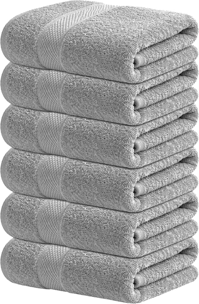 Infinitee Xclusives Gray Hand Towels by InfiniteeXclusives
