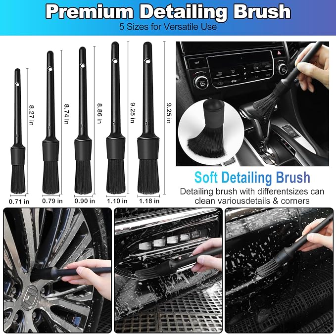 NIKCOSMK Car Cleaning Kit, Car Detailing Kit - Image 4