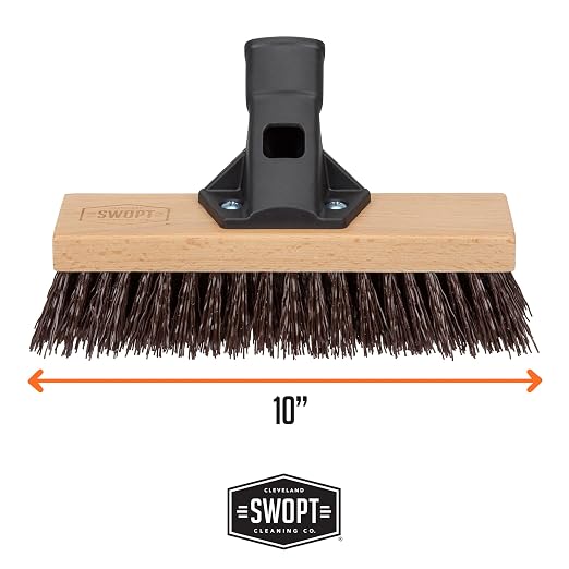 SWOPT 10' Premium Rough Surface Scrub Brush Head - Image 6