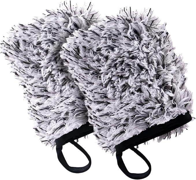 VIKING Wheel Cleaner Mitts for Car, Microfiber Wheel Cleaner for Car Detailing by VikingCarCare