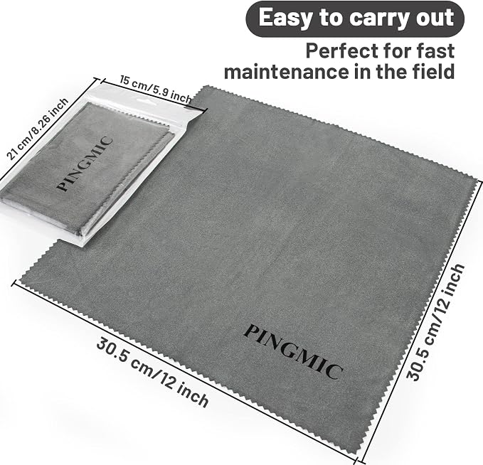 PINGMIC 12 ''×12 '' Silicon Gun Cloth and Gun Cleaning Cloths, - Image 6