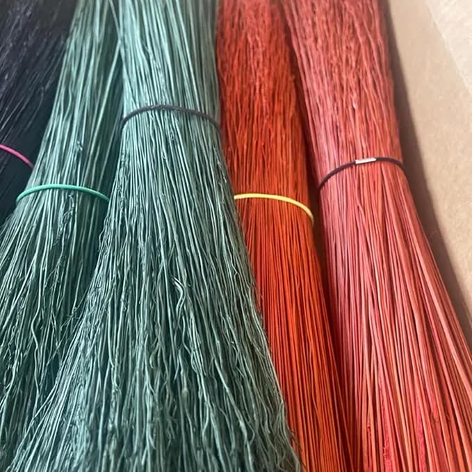 Broomcorn 16" 1/2 lb Bundles, Broom Straw, Rainbow of Colors to Choose from by Unknown