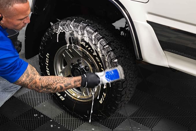 Detail Factory - ProGrip XL Tire Brush - Ergonomic ProGrip Handle - Stiff - Image 3