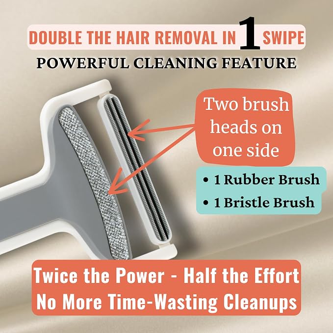 Upgraded BeBii Reusable Electrostatic Pet Hair Remover Tool – Deep Cleaner & - Image 4