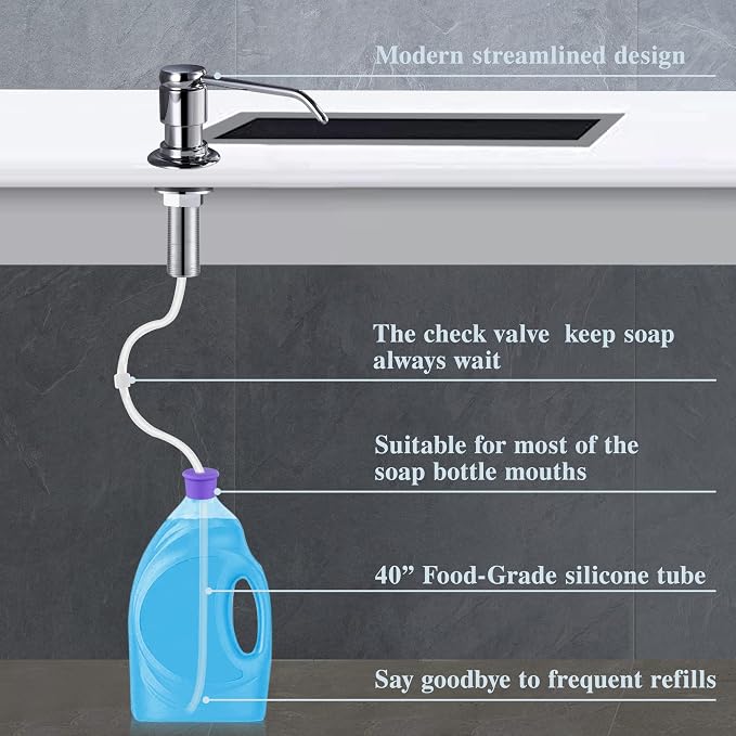 Gagal Soap Dispenser and Extension Tube Kit - Image 5