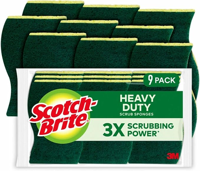 Scotch-Brite Heavy-Duty Scrub Sponges by Scotch-Brite
