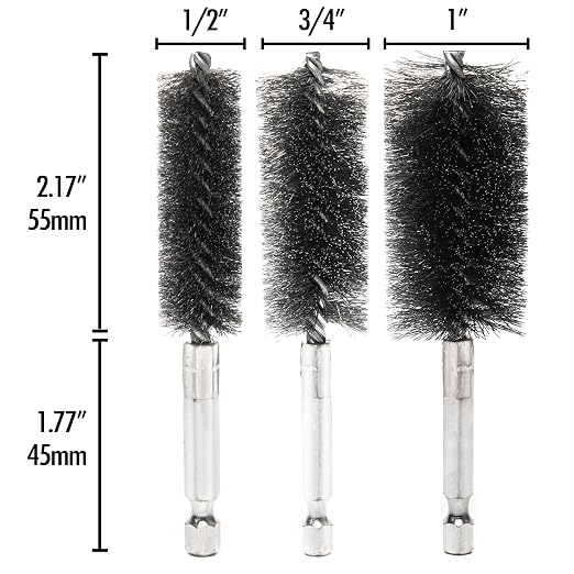 Quadruple Wire Twist Professional ID Copper Tube Pipe Cleaner - Image 7