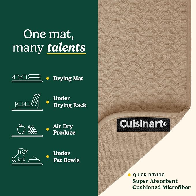 Cuisinart Dish Drying Mats for Kitchen Counter - Image 3