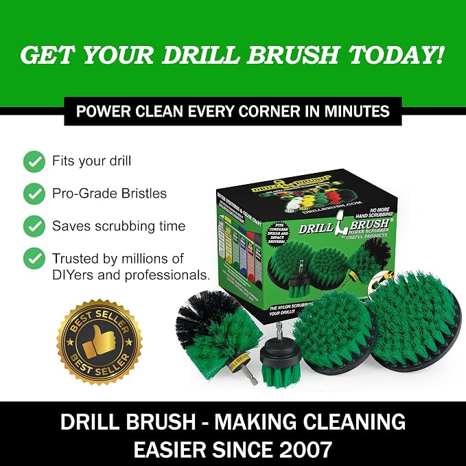 Kitchen Drill Brush Set - Image 6