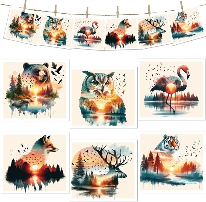 Animal Forest Swedish Dishcloths by VISSTREE