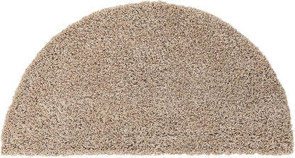 Unique Loom Solid Shag Collection Area Rug (3' 1" x 6' 1" Hearth Taupe)