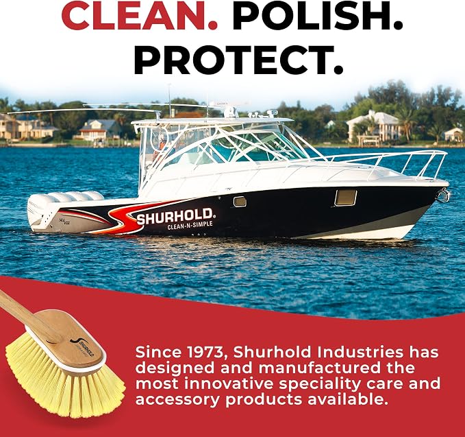 SHURHOLD Marine Mate 6" Boat Deck Brush - Image 7