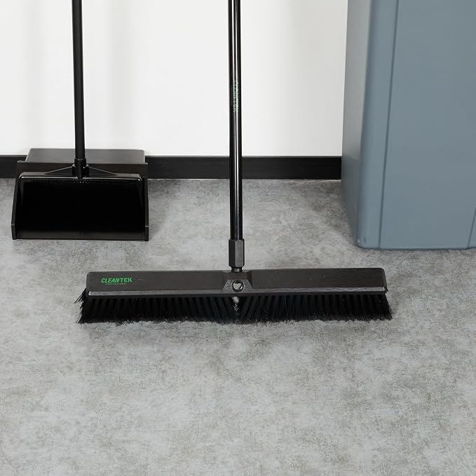 Restaurantware-BROOM HEAD ONLY: Clean Tek Professional 23.62-Inch Push Broom - Image 8