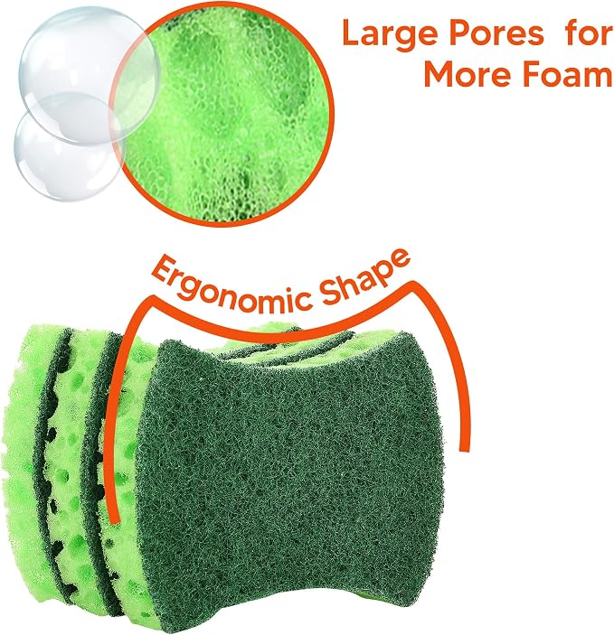 Macromax Coral Sponge – Ergonomic Heavy Duty Scrub Sponge - Image 6