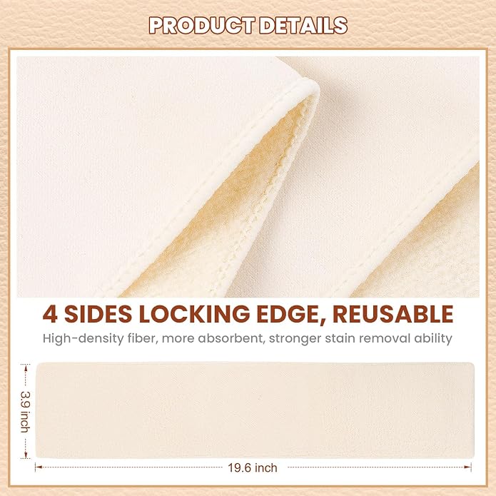 10 Pcs Shine Shoes Cloth Kit Polish Dauber Applicators Cleaning Leather Shoes - Image 2
