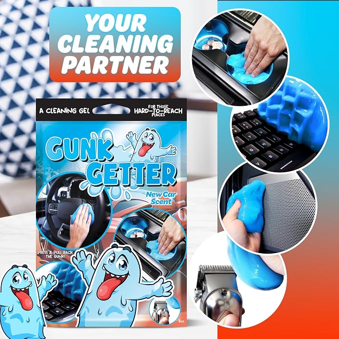 Cleaning Gel for Those Hard to Reach Places, Automotive Cup Holder Electronic - Image 6
