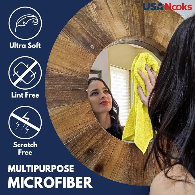 USANOOKS Premium 300GSM Microfiber Cleaning Cloth - Image 4