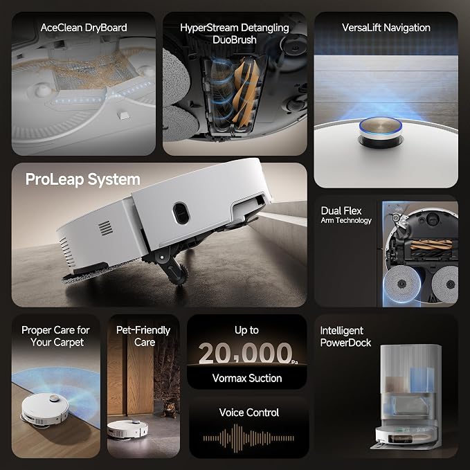 DREAME X50 Ultra Complete Robot Vacuum and Mop - Image 8
